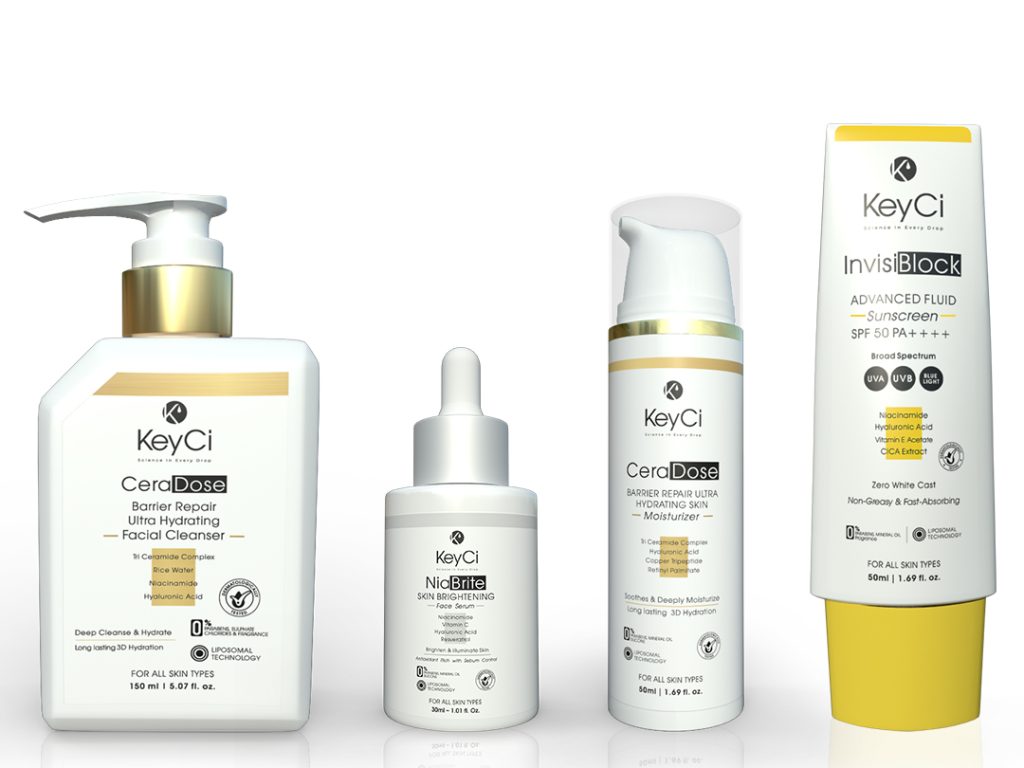 KeyCi_Serum, Sunscreen, cleanser, moisturizer_01